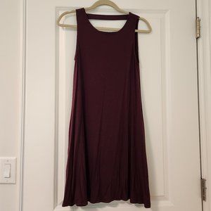 Nine Britton Privett Back Detail Knit Dress Purple